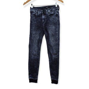 Hudson Jeans 25 Womens Acid Wash Nico Super Skinny Denim Cotton Blend